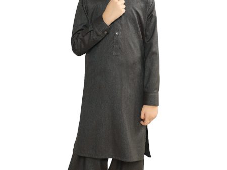 Boys Shalwar Suit SKU: KBH-0124-BLUE For Sale