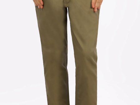 Brown Comfort Fit Chino Trouser Online