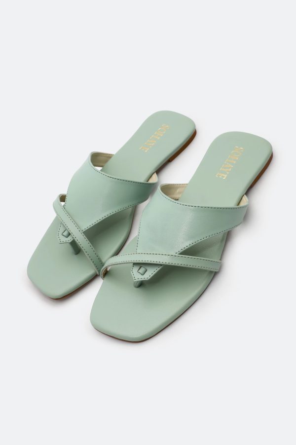 Sea Green Slippers for Women Discount