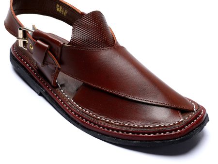 French Emporio Men s Sandal SKU: PSLD-0036-BROWN Sale