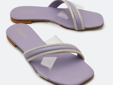 lilac Slippers for Women Discount