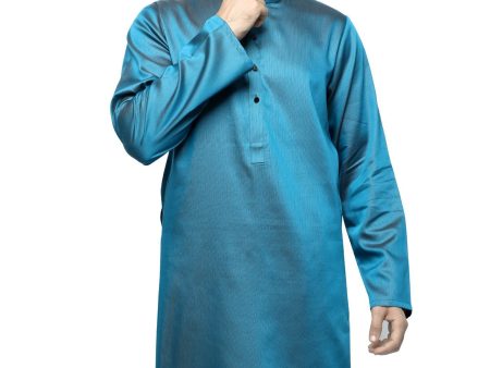 Formal Kurta In Teal SKU: EA2882-TEAL Online now