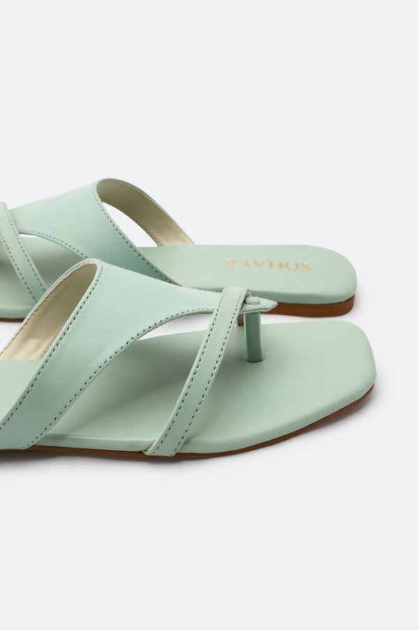 Sea Green Slippers for Women Discount