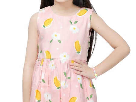 Girls Frock in Pink SKU: KGL-0345-PINK Sale