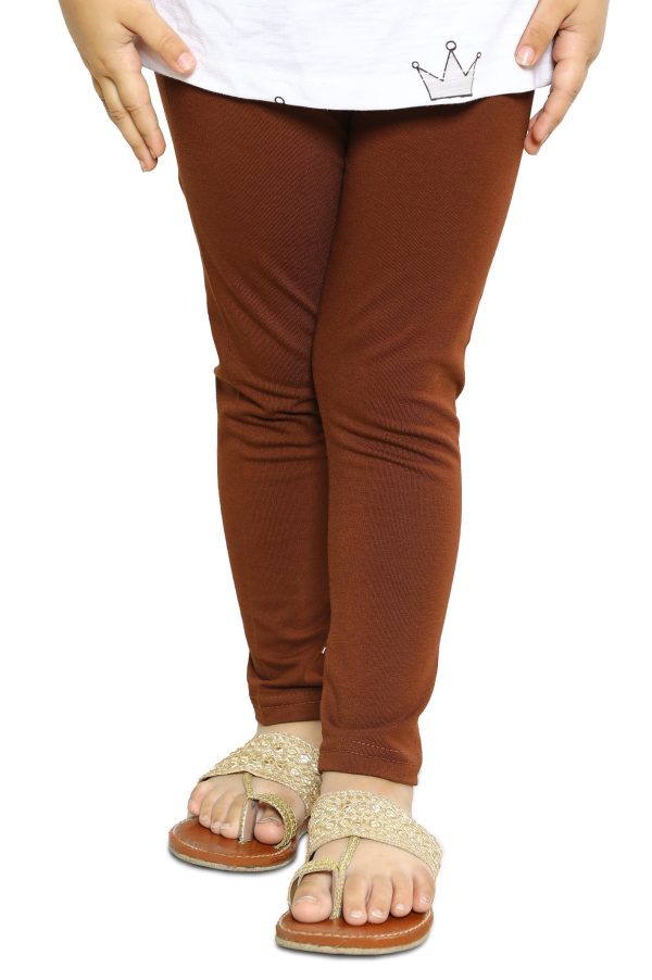 Tights For Girls SKU: KGT-0085-BROWN For Discount