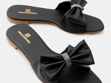 Black Ladies Casual Slippers Online