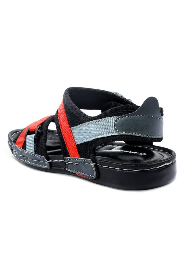 French Emporio Boys Sandals SKU: BSD-0003-RED For Discount