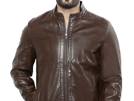 Gents Jacket SKU: OA1335-D-BROWN Fashion