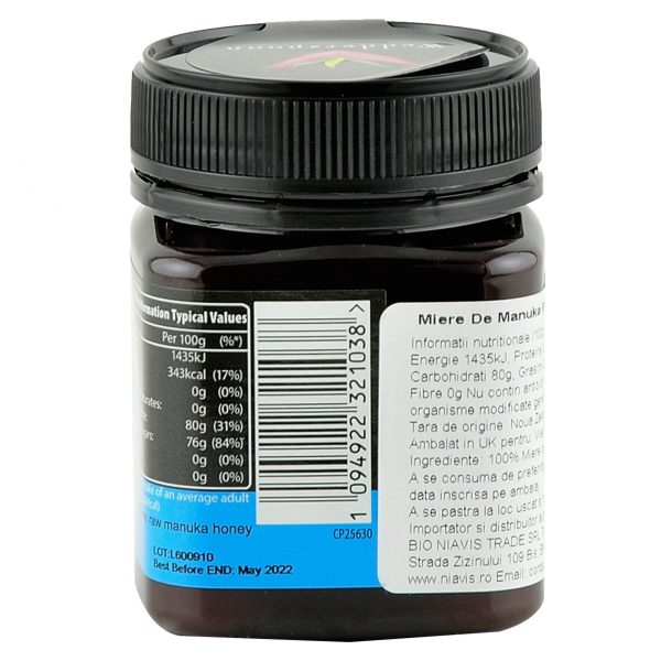 Miere de Manuka KFactor 12 RAW Wedderspoon, 250 g, naturala Online