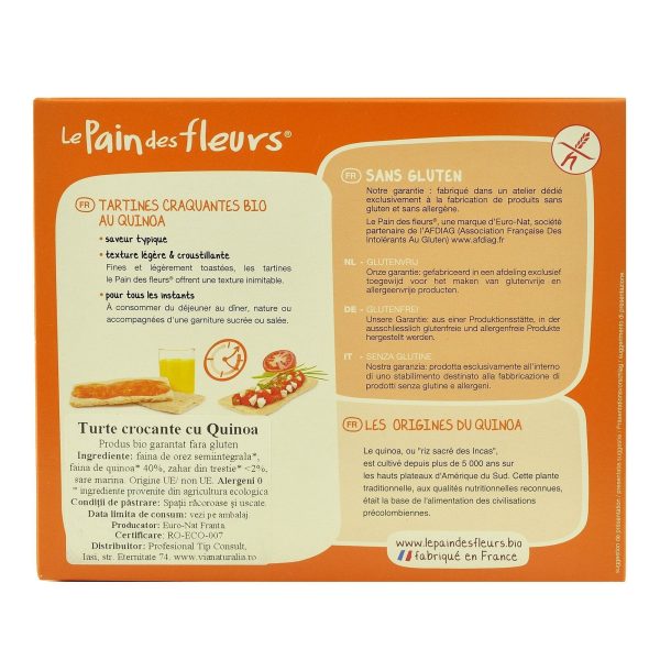 Turte crocante cu quinoa fara gluten, bio, 150g Cheap