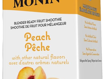 Monin Peach Smoothie Mix Online Sale