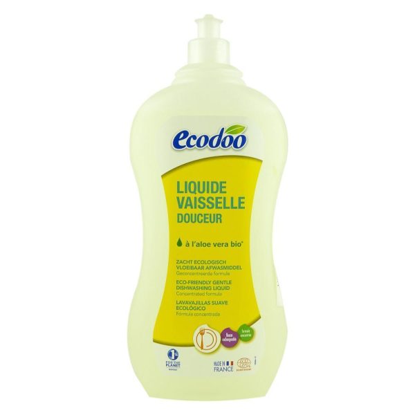 Detergent lichid pentru vase delicat cu aloe vera, bio, 1l Discount