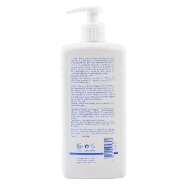 Gel pentru corp si par Cattier, bio, 500 ml For Cheap