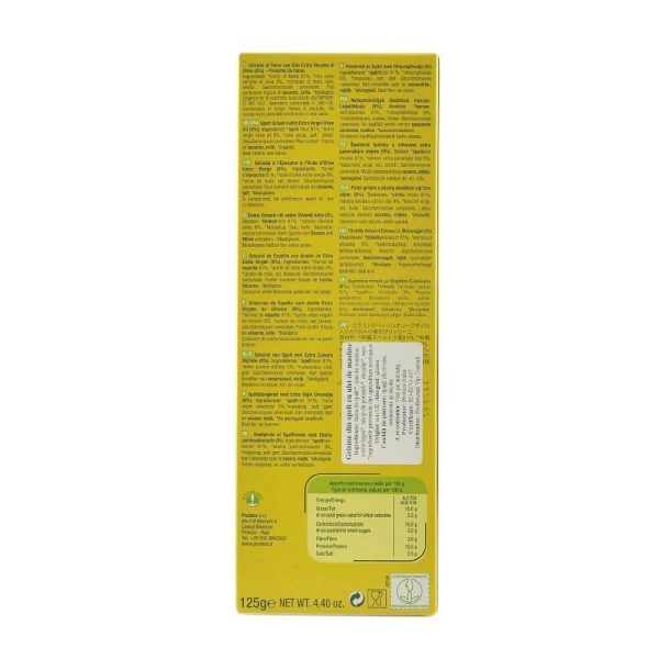 Grisine din spelta cu ulei de masline, bio, 125g Cheap