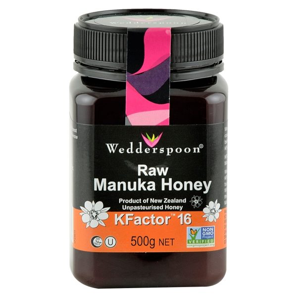 Miere de Manuka KFactor 16 RAW Wedderspoon, 500 g, naturala Supply