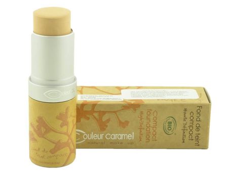 Fond de ten compact Beige Clair 12 Couleur Caramel, bio, 16 g on Sale