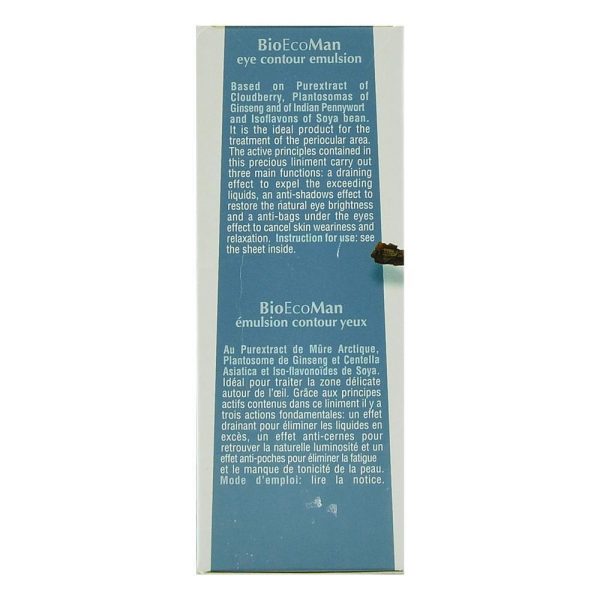 Emulsie pentru conturul ochilor, Bema BioEcoMan, pentru barbati, bio, 30 ml For Cheap