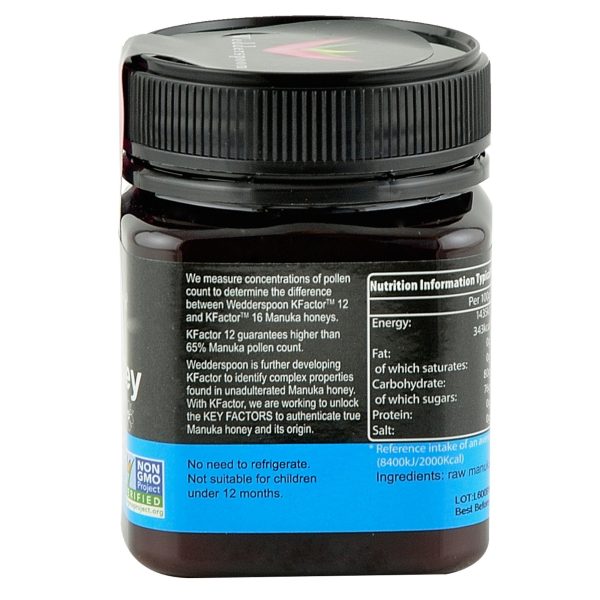 Miere de Manuka KFactor 12 RAW Wedderspoon, 250 g, naturala Online