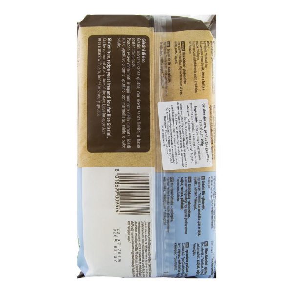 Grisine din orez, fara gluten, bio, 100g Online now