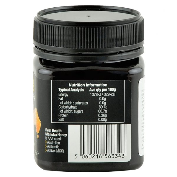 Miere de Manuka MGO 300 Real Health 250 g, naturala Online Hot Sale