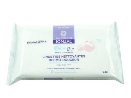 Lavete delicate Jonzac pentru belelusi, bio, 40 buc For Sale