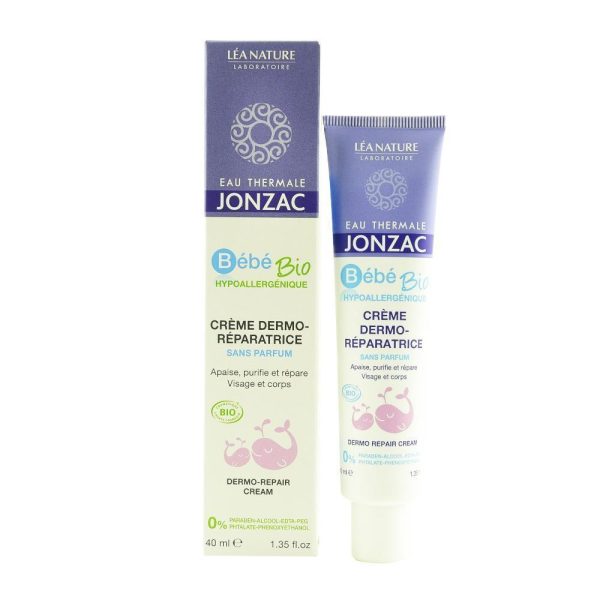 Crema dermo-reparatoare Jonzac anti-eritem pentru bebelusi, bio, 40 ml Fashion