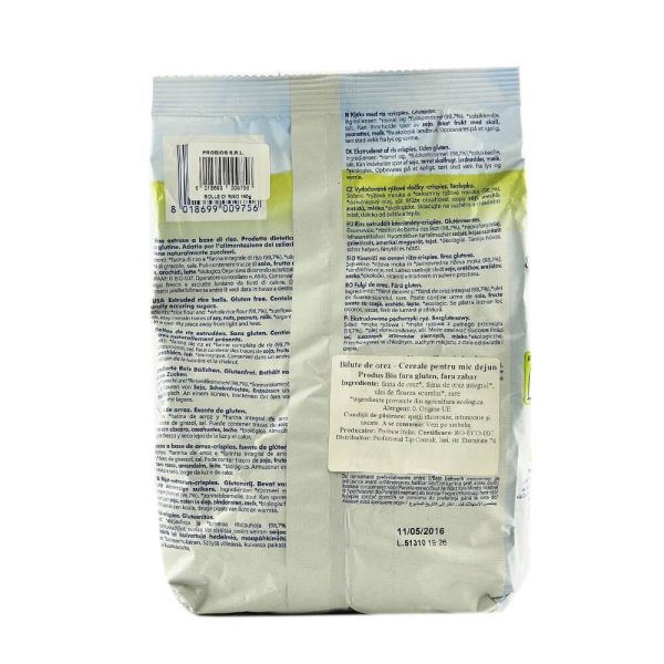 Bilute de orez - Cereale pentru mic dejun fara gluten, bio, 150g For Discount