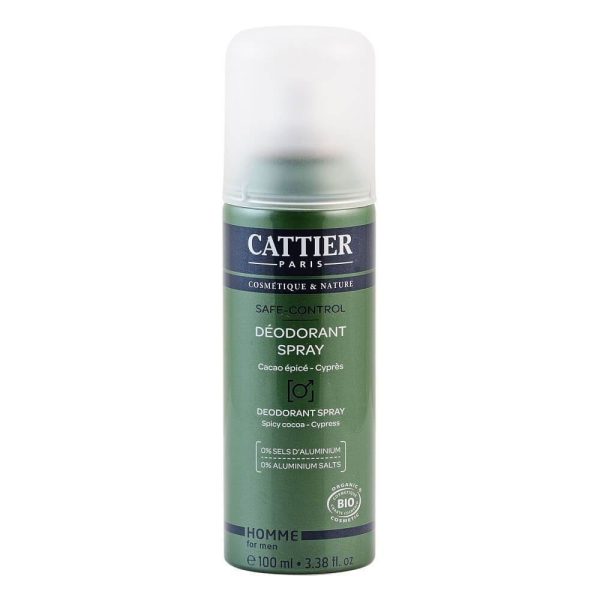 Deodorant spray Cattier, bio, 100 ml Hot on Sale