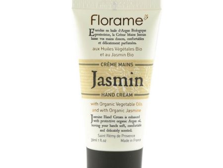 Crema de maini Florame cu Iasomie, bio, 30 ml on Sale