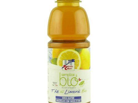 Ceai rece cu aroma de lamaie indulcit cu suc de struguri, fara gluten, La Finestra sul Cielo, 500 ml, bio Cheap