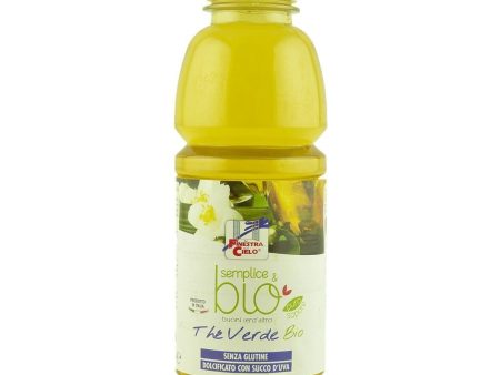 Ceai rece verde indulcit cu suc de struguri La Finestra sul Cielo, fara gluten, 500 ml, bio Online Sale