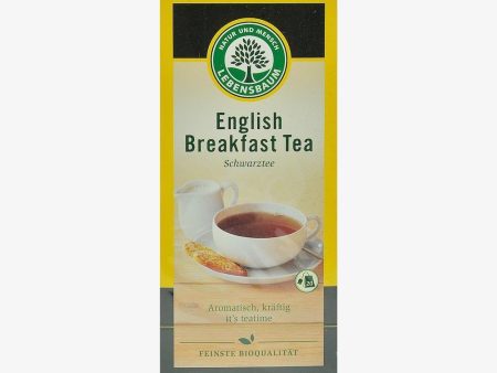 Ceai negru English Breakfast, 20 plicuri, Lebensbaum, bio, 40 g Discount