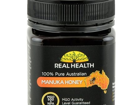 Miere de Manuka MGO 500 Real Health 250 g, naturala Sale