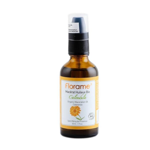 Ulei vegetal de calendula Florame, bio, 50 ml For Cheap