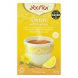 Yogi Tea Detox with lemon, ceai detoxifiant cu coaja de lamaie si papadie, bio, 30,6 g Online Hot Sale