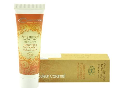 Fond de ten Natur Fluid Beige Clair 12 Couleur Caramel, bio, 30 ml Hot on Sale