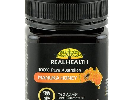 Miere de Manuka MGO 300 Real Health 250 g, naturala Online Hot Sale