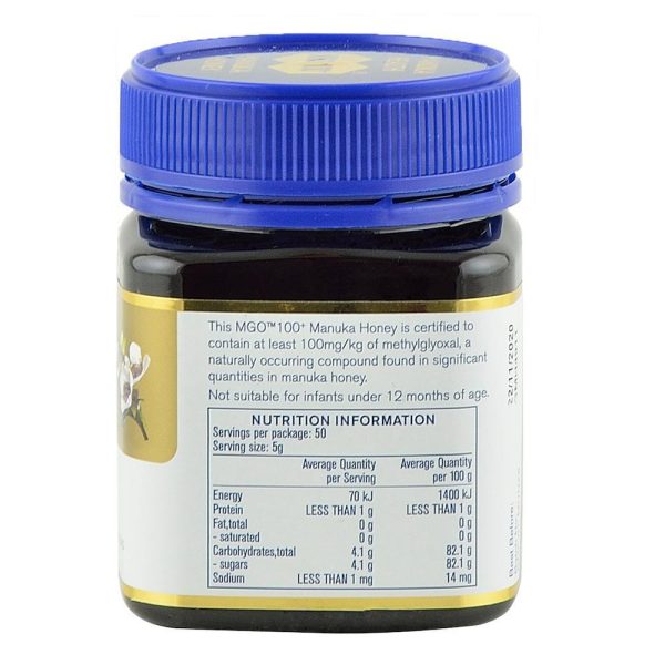 Miere de Manuka MGO 100+ Noua Zeelanda Manuka Health, 250 g, naturala on Sale