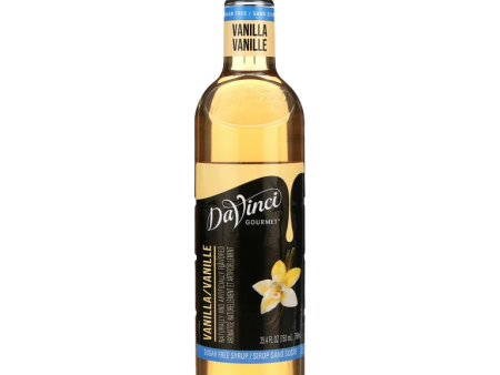 DaVinci Sugar Free Vanilla Syrup Hot on Sale