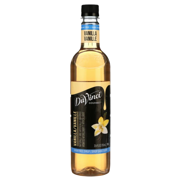 DaVinci Sugar Free Vanilla Syrup Hot on Sale