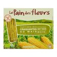 Turte crocante Le Pain des Fleurs cu porumb si orez fara gluten, bio, 150g Fashion