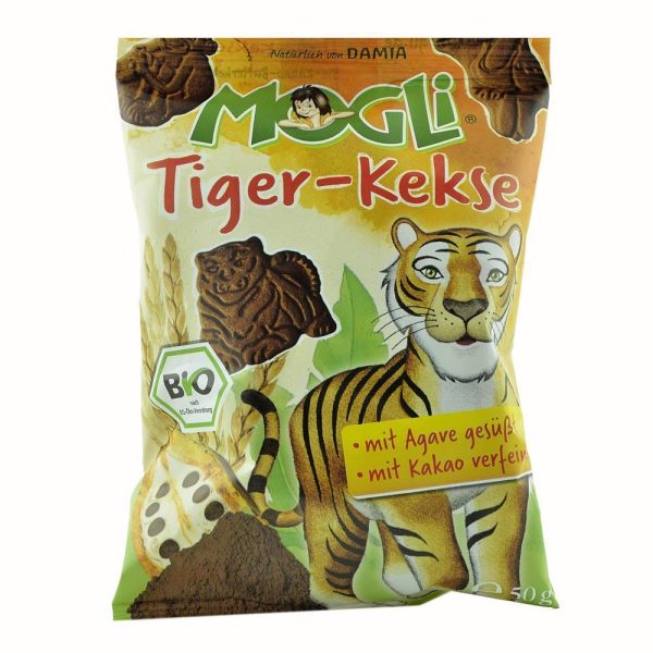 Mini biscuiti Tigru Mogli, bio, 50 g on Sale