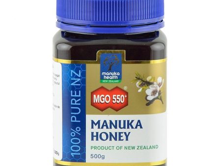 Miere de Manuka MGO 550+ Noua Zeelanda Manuka Health, 500 g, naturala Sale